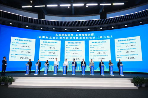 安徽省企業匯率風險管理宣介會暨簽約儀式舉辦